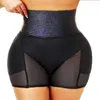 Pantaloni imbottiti Butt Lifter Hip Enhancer Body Shaper Mutandine Shapewear Ampia fascia in vita Push Up Mutandine Senza cuciture Booty Lifter