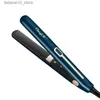 Hårtorkar Mini Flat Iron Electric Hair Starten Constant Temperatur Hårvakt Bärbar Curling Rätt ut med Dual Use Styling Tool Q240109