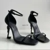 Nouveau Design sandales de luxe femmes talons hauts chaussures de créateur de haute couture lettre dîner de mariage sandales pour femmes 11 cm