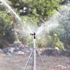 Lawn Irrigation Rotating Sprinkler 360 Degrees Auto-rotate Two Holes Water Spray Head Garden Watering Sprinkler 30 Pcs 240108