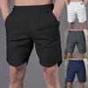 Pantaloncini da uomo Moda classica maschile Taglio irregolare Pantaloni Gambe Tronchi Tinta unita Pantaloni corti dritti Casual Comfort Abbigliamento sportivo