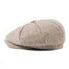 Casquettes Jangoul petite taille Baker Boy casquette laine mélange gavroche casquettes garçon fille hommes femmes chevrons chapeau plat pilote Gatsby chapeaux Cabbies 001