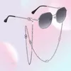 Chaîne de lunettes de soleil de luxe pour femmes, lanière antichute, lunettes irrégulières, tendance, cadeau d'anniversaire de luxe, marque de styliste, 2021, 4578228