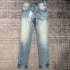 Ksubi Jeans Designer Mens Jeans Roxo Rasgado Reto Regular Jeans Denim Lágrimas Lavadas Velho Longo Preto Ksubi Jeans Empilhados Jeans 7gxeg