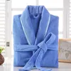 Terry Robe Women 100% Cotton Bathrobe Lovers Brown Robes Men Bathrobe Solid Towel Fleece Long Sleepwear Bridesmaid Robe White 240109