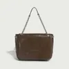 Abendtaschen: Die neue Lingge-Kettentasche bietet ein minimalistisches High-End-Gefühl mit Nischendesign. Es verfügt über eine Ein-Schulter-Handtasche für Damen mit großer Kapazität und Pendlerpost