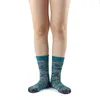 2 Pairs Women's Cotton Socks High Quality Winter Thick Warm Soft Compression Casual Colorful Fashion Brand Boot Socks for Female 240109