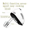 7 التحكم في السرعة يدوية مصغرة خلاط الغذاء الخلاط متعدد الوظائف معالج المطبخ أدوات الطبخ اليدوية الكهربائية 240109