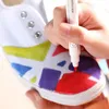 ファブリックマーカーPens12 24カラーデュアルチップパーマネントファブリックアートペイントTシャツ用スニーカーキャンバスバッグキッズアダルトペイント240108