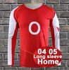 1998 1999 11 12 Henry Bergkamp Retro Soccer Jerseys 05 06 V. Persie Vieira Merson Adams Mens Home Red Away 3e voetbalhemd Korte lange mouw