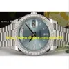 Store361 Yeni Gel Watch Platinum 40 Başkan Glacier Diamond 2283962504
