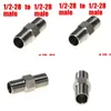Fuel Filter 1/2-28 Male To Stainless Steel Thread Connector For Napa 4003 Wix 24003 Ss Soent Trap End Cap Extension Adapter Drop Deliv Ot9Bo