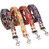 Halsbanden Doek Leash Bohemian Outdoor Wandelen Huisdier Touw Mode Kitten Kat Puppy Kleine Lood 1.2m Chihuahua Riem Accessoires