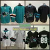 Hockey Jerseys San'Jose''Sharks 11 Andrew Coglian 62 Kevin Labanc 48 Tomas Hertl 72 William Eklund 92 Rudolfs Balcers Men Młodzież 17