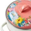 Cookware Sets Sweet Romance 1.05-Quart Enamel On Steel Mini Dutch Oven With Lid Set Of 2 Kitchen