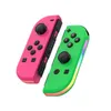 Wireless Bluetooth Gamepad Controller For Switch Console/joycon NS Switch Gamepads Controllers Joystick/Nintendo Game Joy-Con With RGB Lighting DHL