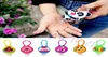 Cartoon Mini Hand Sanitizer Holder Keychain med 30 ml Refillable Travel Bottle Cover Kids Gel Holder Hand Sople Holder Stude4830131