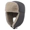 Connectyle y varm trapperhatt för män kvinnor vinter ryska hattar tjocka plyschfodrade vattentätt ushanka jaktskidåkning cap 240108