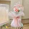 Fiori decorativi San Valentino Regalo di compleanno creativo Palline bobble Bouquet Regali Tulipani Natale per la fidanzata