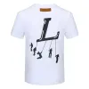 T-shirts pour hommes Designers T-shirt Homme Femme T-shirt avec lettres Imprimer Vêtements à manches courtes Cotons d'été Chemises Hommes Lâche Tees Taille asiatique M-XXXL