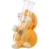 Vaser Hydroponic Vase Animal Statue Small Glass för blommor Matbord