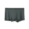 Underpants Modal Underwear Men's Seamless Breathable Anti-bacterial Cotton Feel Bottom Boxers Solid Color