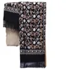 ファッション冬の温かいカシミア刺繍ショールスカーフ女性ネッカチーフパシュミナトラベルヘッドスカーフラップ女性エチャルペバンダナ240108