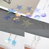 Décoration de fête 15g / paquet irisé étoile paillettes laser perforé pour vêtements boucles d'oreilles pendentif bricolage bijoux faits à la main accessoires décor