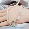 2024 Designer Xitai QueenJewellery Colliers Même collier de diamant complet Collier de perles Chaîne Star Pendentif Blanc Accessoires Iz6y