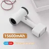 Hair Dryers 15600mAh Wireless Hair Dryer Portable Rechargeable Hot Cold Wind Hair Dryer Cordless Blow Dryer for Painting Outdoor Camping Pet Q240109