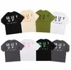 Designer Galleryse Tees Depts T-shirts Casual Man Womens Tees hand-painted ink splash graffiti letters loose short-sleeved Over Asian Size s-3xl 4xl 5xl