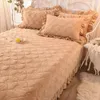 Svetanya Thick Bedspread Sheet Bedcover Coverlet 2pcs Pillowcase Super King Queen Single 240109