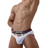 Sexiga modala män underkläder Rainbow Color Gradient Elastic Band Men's korta sissy gay slip jockstrap trosor man trosor