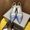 2024 Sandal Stiletto Heeled Dress Shoe For Women Luxury Designers Shoes Factory Factwear With Box