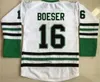 Billiga North Dakota Fighting Sioux College Hockey Jerseys 2 Stecher 9 Caggiula 16 Brock Boeser 33 Cam Johnson Alla sömda uniformer Fashion 63