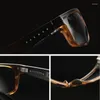 Sonnenbrille Marke Mode Männer polarisierte originale quadratische Brillenfischerei Sports Sonnenbrillen Beach Golf TR90 Gafas