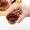 Muggar Laotan Sauerkraut Internet Celebrity Weird Water Cup Funny Ceramic Cup Creative Mug Spoon With Lid Hand Helda Gift YQ240109