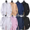 Camicie eleganti da uomo di lusso firmate Camicia formale elasticizzata a maniche lunghe tinta unita Camicia casual da lavoro con colletto button down Uomo BURB Multi-stili M-3XL 890814373