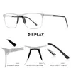 MERRYS DESIGN Men Alloy Glasses Frame Fashion Male Square Ultralight Eye Myopia Prescription Eyeglasses S2001 240109