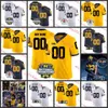 Roman Wilson Mason Graham Michigan Football 2024 Champions Jersey Cornelius Johnsonyler Morris Cole Cabana Trevor Keegan Rod Moore Michigan Wolverines tröjor