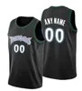 5 Anthony Edwards Camisas de basquete Karl-Anthony Towns Timberwolve Jaden McDaniels Rudy Gobert Kyle Anderson Naz Reid Mike Conley City Jersey