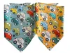 Vêtements de chien 60pcs / lot Printemps Été Voiture Camion Pet Chiot Chat Bandanas Collier Écharpe Cravate Mouchoir GR315-13