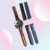 Nylon Watchband Gummi -Leder -Uhrstrap für Omega Planet Ocean 215 600 m Mann Gurt Schwarz Orange Grau 22 mm 20 mm mit Werkzeugen 5949916