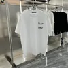 Designer T-shirt da uomo Lettere da donna Stampate T-shirt larghe Tops T-shirt da uomo moda estiva T-shirt casual Maniche corte Hip Hop Streetwear Magliette in tessuto pesante