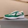 2024 designer casual corredor sapatos esportivos america cup baixo topo tênis sapatos homens sola de borracha tecido couro patente atacado desconto treinador com caixa b27