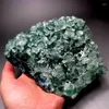 Decorative Figurines 2200g Find!!! Blue-Green Fluorite Cluster - Crystals And Stones Healing Mineral Specimen Home Decor Feng Shui