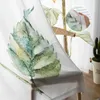 Solros akvarell vit ren gardin för vardagsrummet sovrum voile draperi kök fönster tyll gardiner hem väsentliga 240109