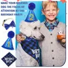 Hondenkleding Verjaardag Feestartikelen Ballon Sjaal Vlinderdas Kroonhoed Banner Trekvlag Huisdier Set Met 0-9 Figuren Accessoires Decor Prop