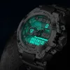 LIGE Men Military Watch Digital 50m Waterproof Wristwatch LED Quartz Clock Sport Watch Male Big Watches Men Relogios Masculino