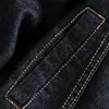 AUTUMN HIGHEND Brand Male Male Boutique Blue Slim Casual Denim Jacket Trendy Thin Mens Coat Cowboy 240108